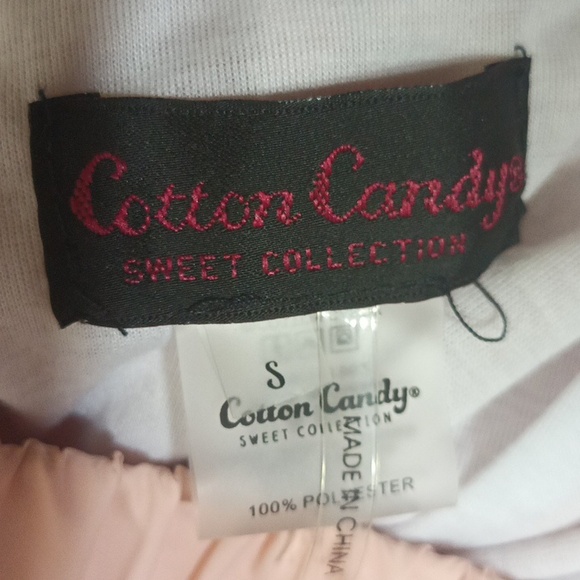 cotton candy high waisted athletic shorts - Picture 3 of 5